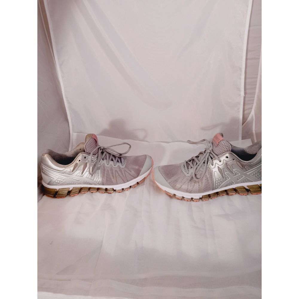 Asics Womens Gel Quantum 180 TR S660J Gray Running Shoes Sneakers Sz 10 M